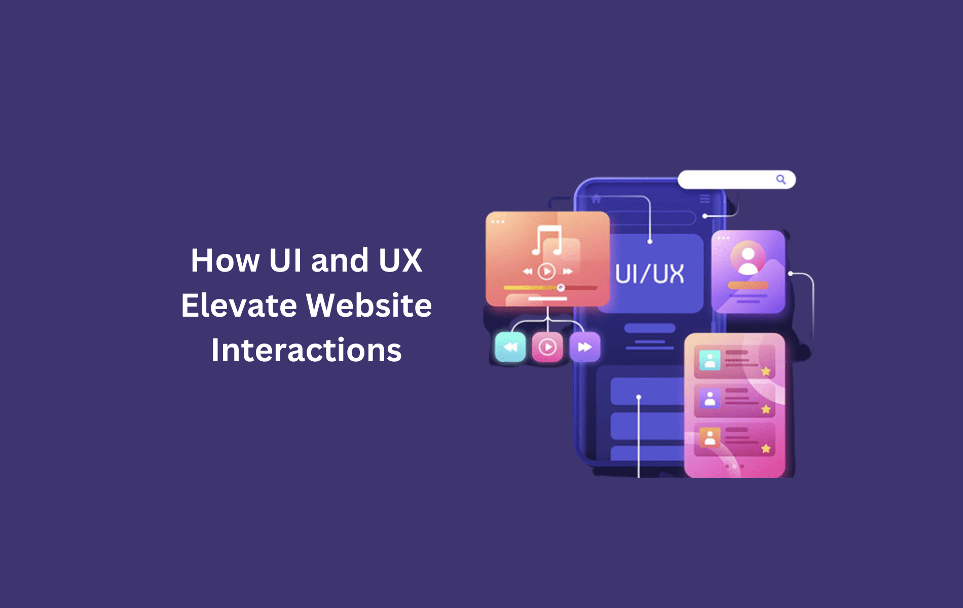 ui and ux for blog